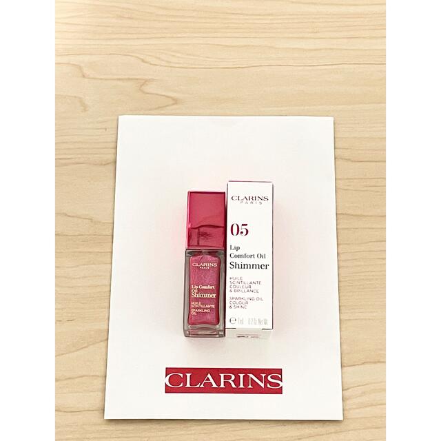 CLARINS(クラランス)のクラランス コンフォートリップオイル  シマー 05 プリティインピンク コスメ/美容のベースメイク/化粧品(リップグロス)の商品写真