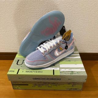 ナイキ(NIKE)の新品未着用 Union × Nike Dunk Low アルゴン(スニーカー)