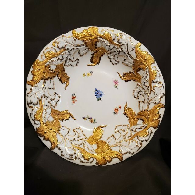 割引クーポン MEISSEN - マイセン 金彩 小花散らし 磁器 サービング