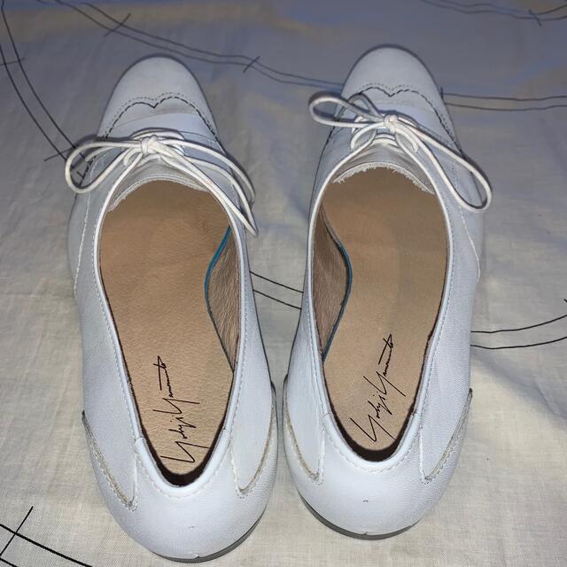 Yohji Yamamoto - yohjiyamamoto 革靴(白)の通販 by むむ's shop