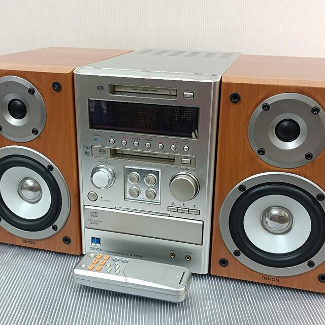 DENON CD/MD/ラジオ コンポ D-XW33の通販 by コハッキー's shop｜ラクマ