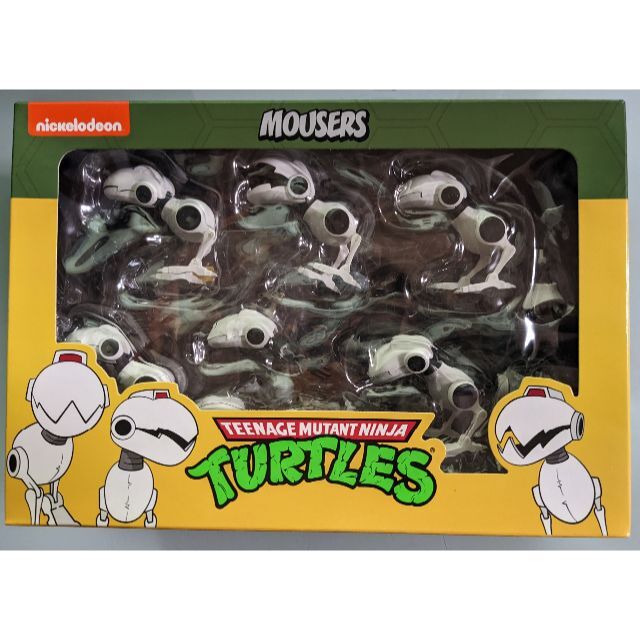 NECA フィギュア タートルズ マウサー パッケージダメージ有 MOUSER