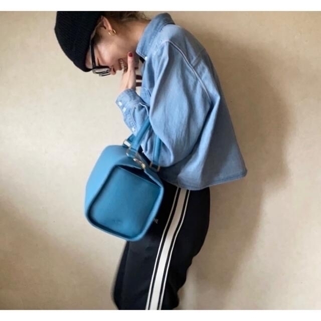 ch!iii chiiiibag【Boston blue】ボストンバッグ　ブルーchiiichiiibag