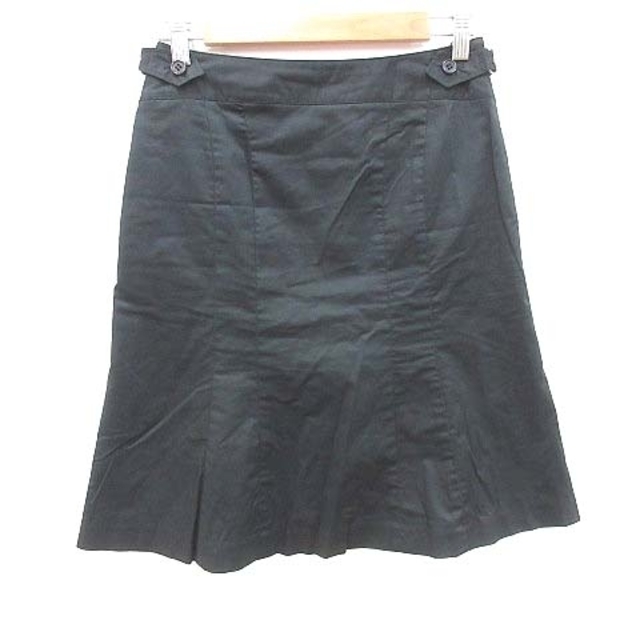 COMME CA ISM(コムサイズム)のコムサイズム マーメイドスカート タイト ひざ丈 M 黒 ブラック レディースのスカート(ひざ丈スカート)の商品写真