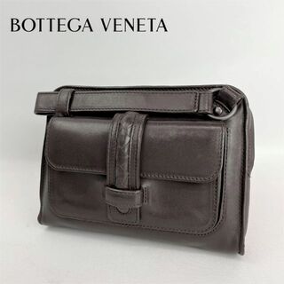 ボッテガ(Bottega Veneta) セカンドバッグ/クラッチバッグ（ブラウン 