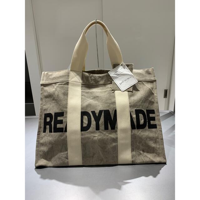 READYMADE  EASY TOTE LARGE / WHT