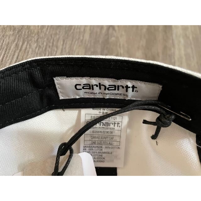 キャップ【英国買付品】CARHARTT WIP script adjust cap