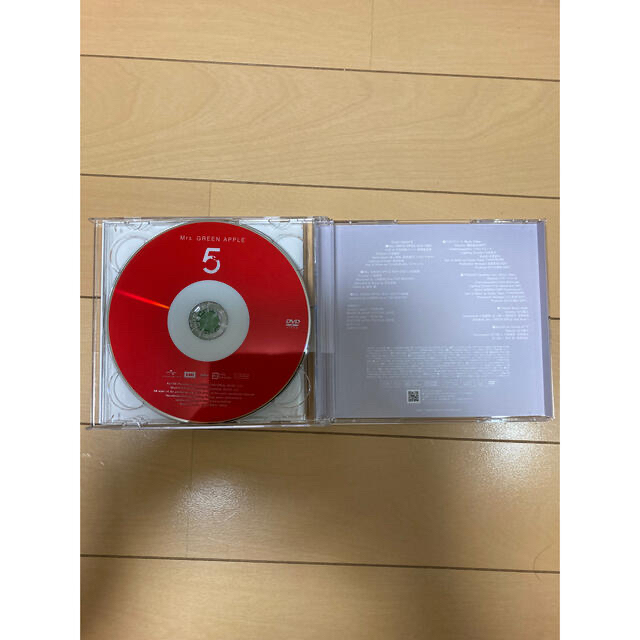 Mrs GREEN APPLE 5 中古品CD エンタメ/ホビーのCD(ポップス/ロック(邦楽))の商品写真