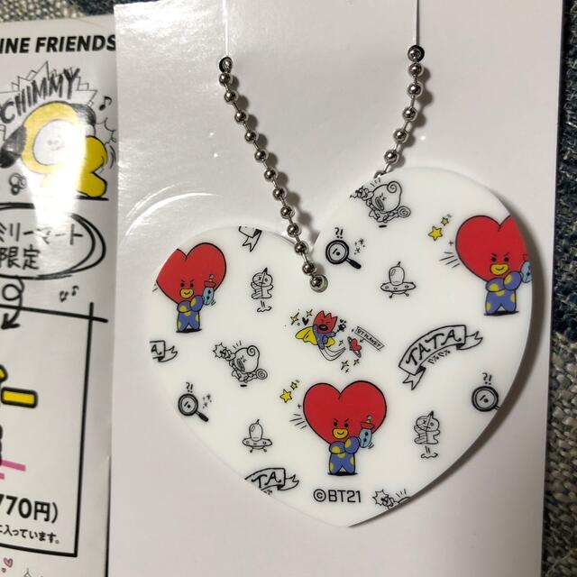 BT21(ビーティーイシビル)のBT21 アクリルキーホルダー TATA エンタメ/ホビーのおもちゃ/ぬいぐるみ(キャラクターグッズ)の商品写真