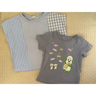 シマムラ(しまむら)のTシャツセット　ブルー(Tシャツ/カットソー)