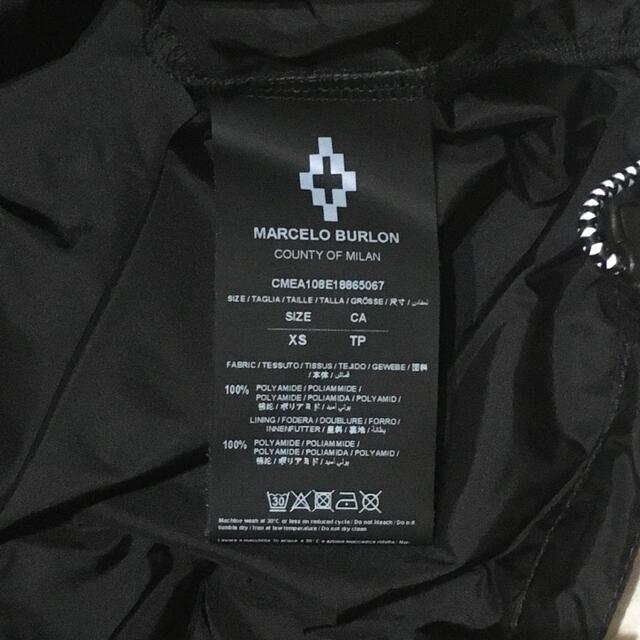 MARCELO BURLON(マルセロブロン)のMarcelo Burlon COUNTY ナイロンジャケット XSサイズ メンズのジャケット/アウター(ナイロンジャケット)の商品写真