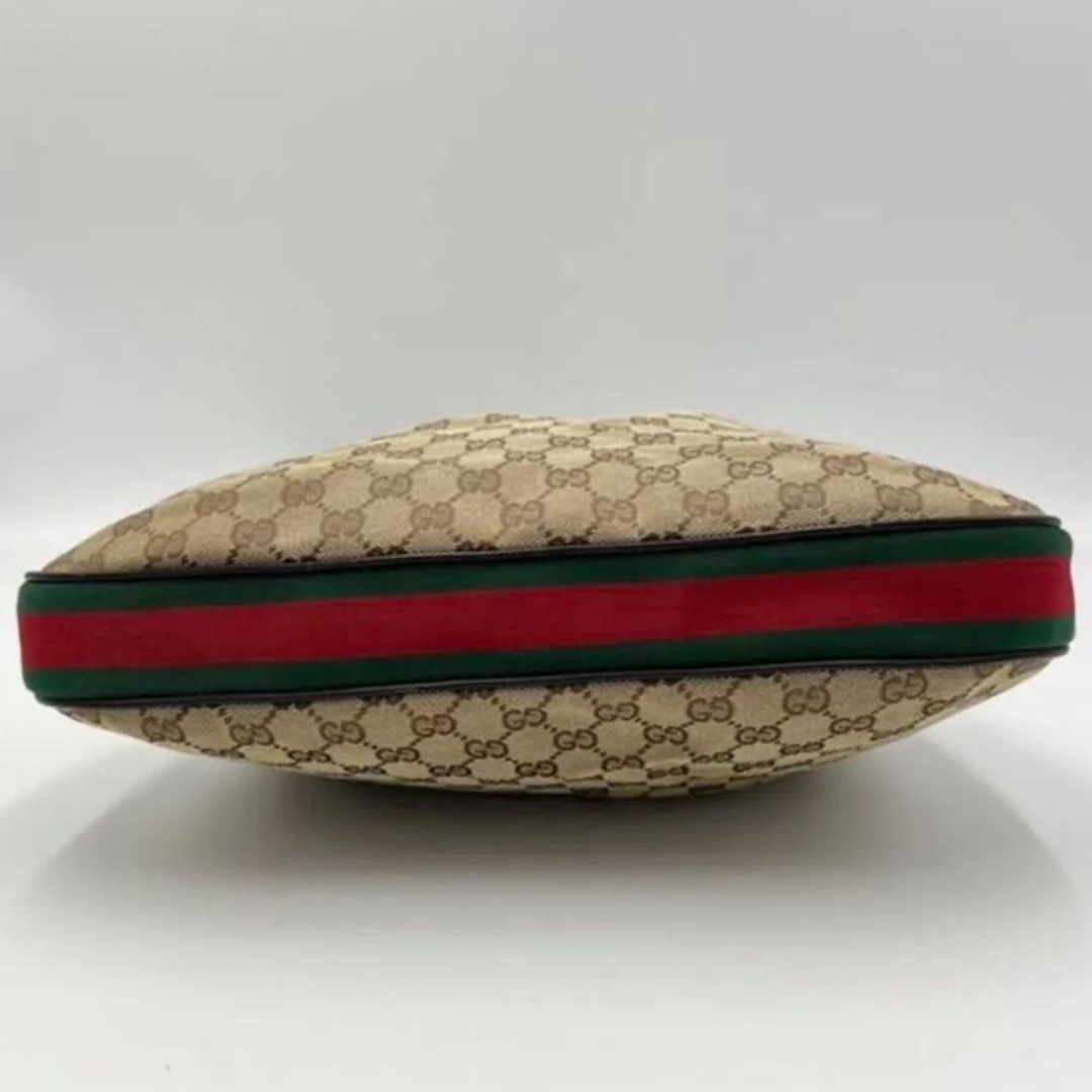 Gucci(グッチ)の【値下】美品GUCCI ワンショルダーバッグGG シェリーラインキャンバスG金具 レディースのバッグ(ショルダーバッグ)の商品写真