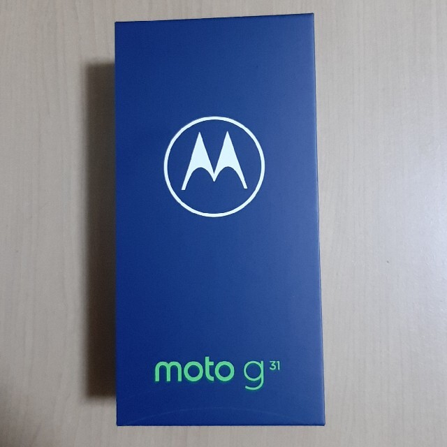 【新品・未開封】moto g31 128GB SIMフリー　ミネラルグレイ