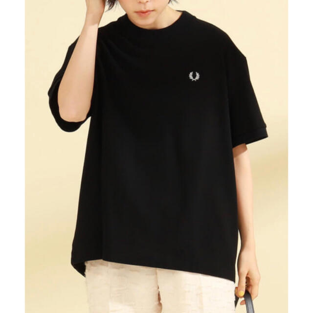 ★即納★FRED PERRY×Ray BEAMS/別注 オーバーサイズ Tシャツ普通透け感