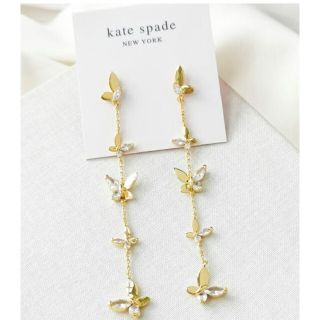 ケイトスペードニューヨーク(kate spade new york)のNEW【新品】kate spade ケイトスペード ピアス バタフライ(ピアス)