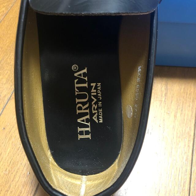HARUTA(ハルタ)のHARUTA  合皮黒 27.5EEE メンズの靴/シューズ(その他)の商品写真