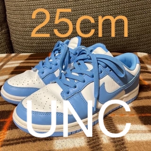 25cm Nike Dunk Low "University Blue"靴/シューズ