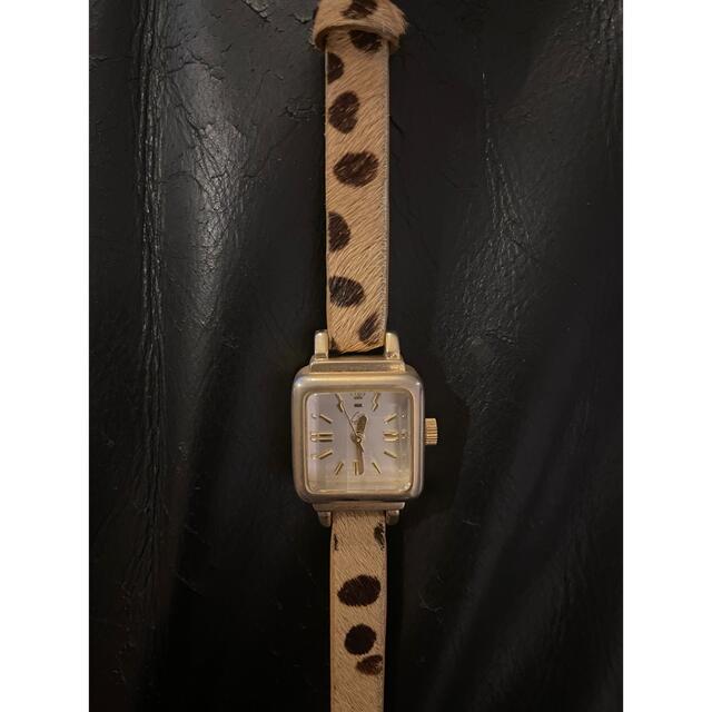 美品★腕時計 レディース　ダルメシアン柄 レディースのファッション小物(腕時計)の商品写真