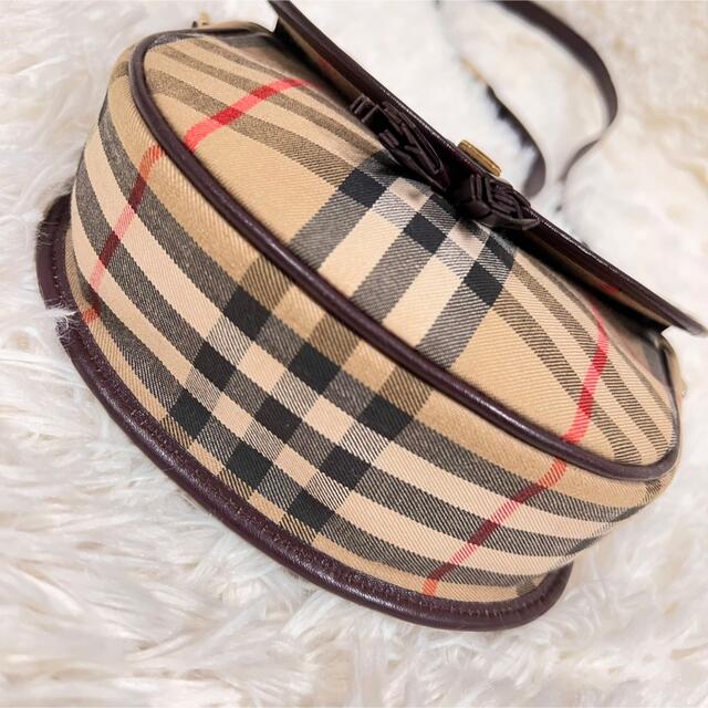 BURBERRY(バーバリー)の超希少♥バーバリー ショルダーバッグ シェルター ノバチェック シャドーホース レディースのバッグ(ショルダーバッグ)の商品写真