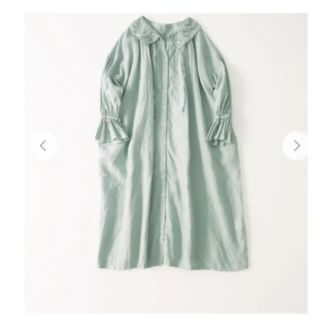 ネストローブ(nest Robe)のネストローブ　レースカラー2wayスモックワンピース limited color(ロングワンピース/マキシワンピース)