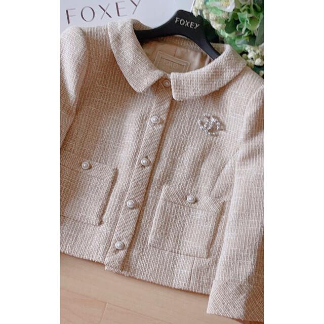 新品同様!FOXEY ツイードジャケット 40 Rene