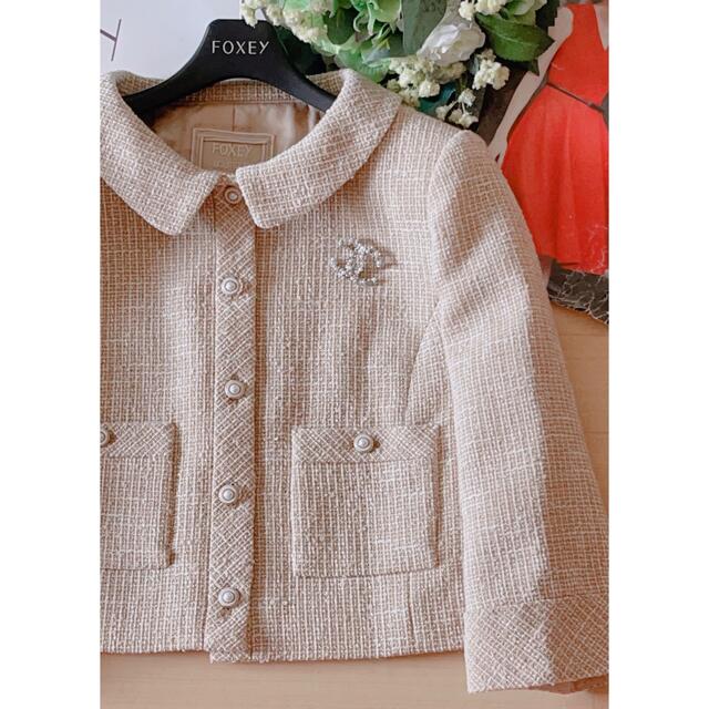 FOXEY - 新品同様!FOXEY ツイードジャケット 40 Reneの通販 by momo's