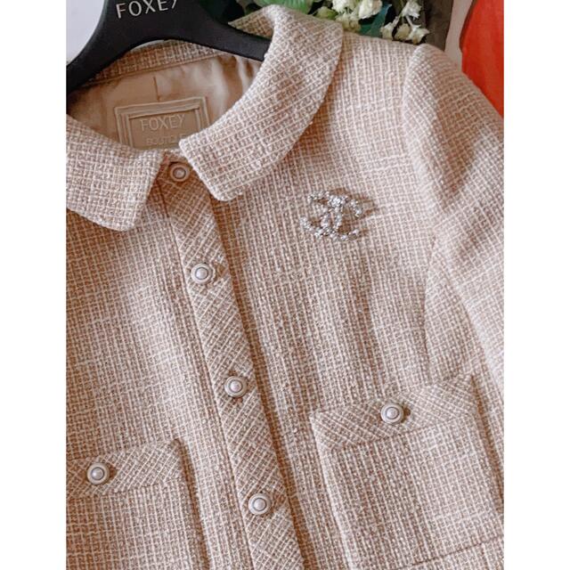 新品同様!FOXEY ツイードジャケット 40 Rene