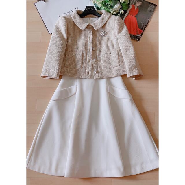 新品同様!FOXEY ツイードジャケット 40 Rene