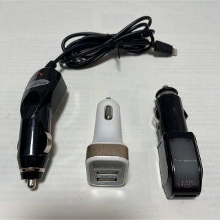 カシムラ(Kashimura)の車載チャージャー充電器　3本セット　シガーソケット電源　USB  カシムラ(車内アクセサリ)