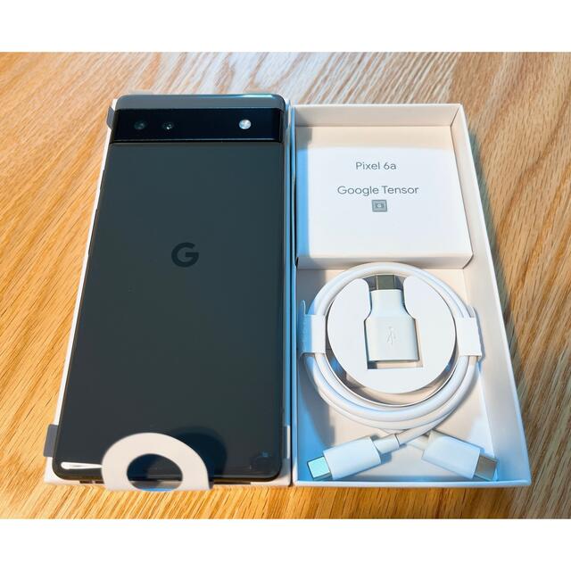 新品未使用 Google Pixel 6a 128GB Charcoal 純正限定 スマートフォン