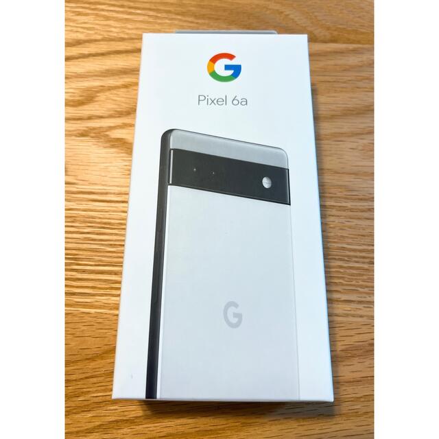 新品未使用　Google Pixel 6a 128GB Chalk