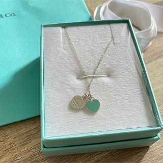 ティファニー(Tiffany & Co.)の新品 ティファニー  リターントゥ ハートタグ ダブルハート ネックレス ミニ(ネックレス)