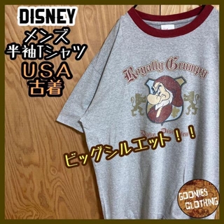 ディズニー(Disney)のディズニー 白雪姫 おこりんぼ キャラクター Tシャツ USA古着 90s 半袖(Tシャツ/カットソー(半袖/袖なし))