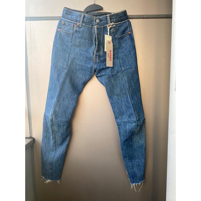 78cm股上vetements levi's 再構築 デニム 17ss