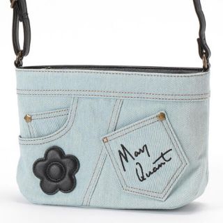 マリークワント(MARY QUANT)のマリークワント　デニムポケットデイジーショルダー(ショルダーバッグ)