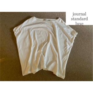 ネストローブ(nest Robe)のjournal standard luxe カットソー　半袖　フリル　レース(カットソー(半袖/袖なし))