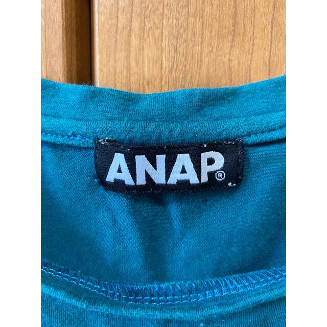 ANAP(アナップ)のANAP アナップ　トップス　グリーン系 レディースのトップス(Tシャツ(半袖/袖なし))の商品写真