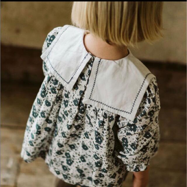 こども ビームス(コドモビームス)のLittle Cotton Clothesブラウス(2-3y) キッズ/ベビー/マタニティのキッズ服女の子用(90cm~)(ブラウス)の商品写真