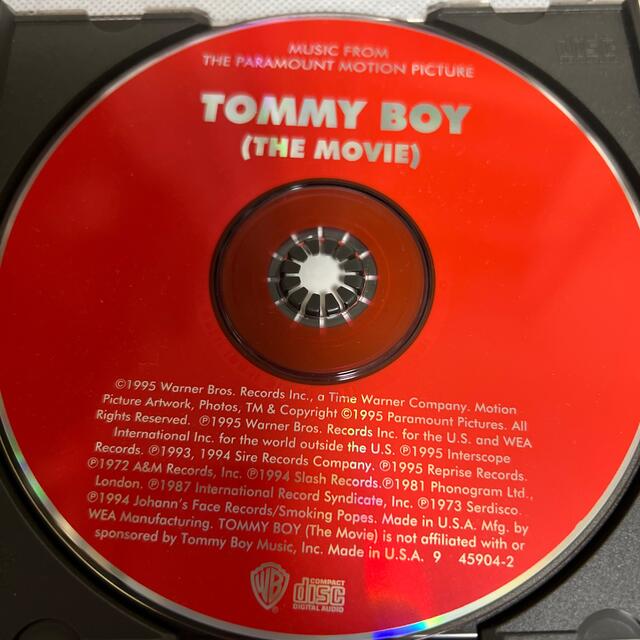 【中古】Tommy Boy (The Movie)/トミーボーイ-US盤 CD エンタメ/ホビーのCD(映画音楽)の商品写真