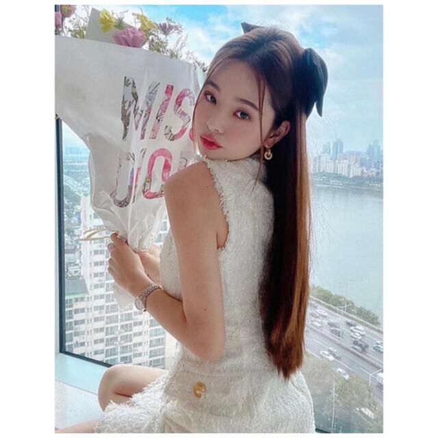 ソンジアちゃん着用 ノースリーブツイードワンピース💎 脱出お ソンジアちゃん着用 ノースリーブツイードワンピース💎 脱出お