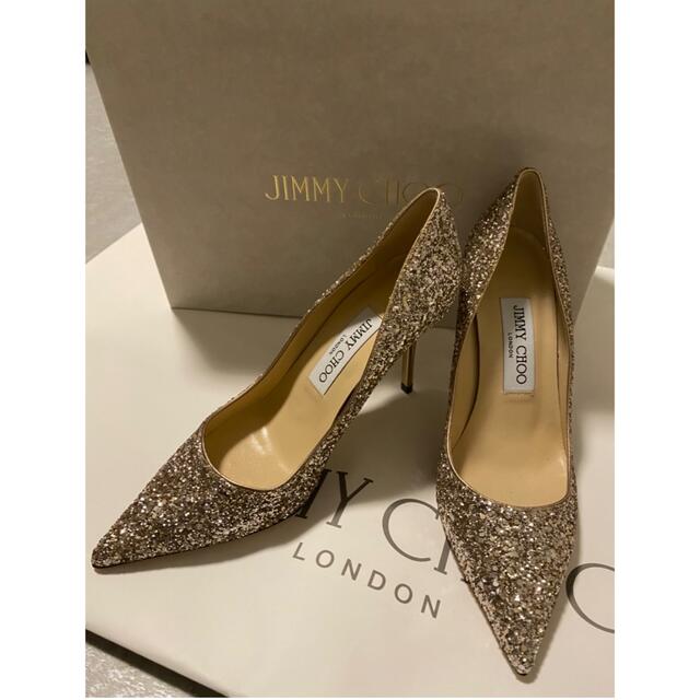 【最終お値下げ】JIMMY CHOO グリッターパンプスグリッターパンプス