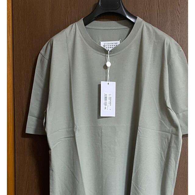 22SS新品XXL メゾン マルジェラ レギュラー コットン Tシャツ サージ
