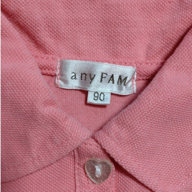anyFAM(エニィファム)のエニィファム トップス 90 キッズ/ベビー/マタニティのキッズ服女の子用(90cm~)(Tシャツ/カットソー)の商品写真