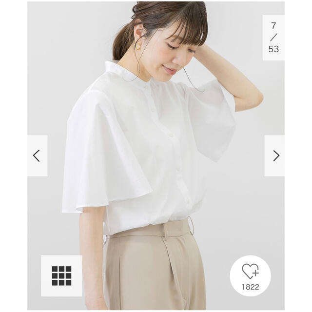 Sonny Label(サニーレーベル)のバタフライスリーブブラウス レディースのトップス(シャツ/ブラウス(半袖/袖なし))の商品写真