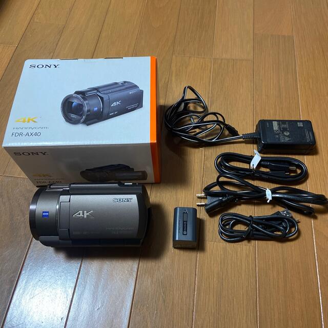 SONY - SONY  ハンディカム デジタル４Kビデオカメラレコーダー FDR-AX40(
