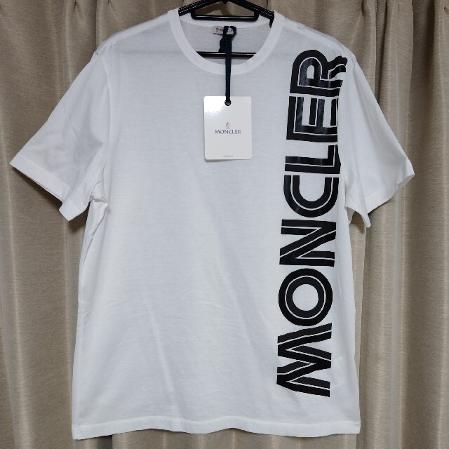 未使用 国内正規品 モンクレール MONCLER Tシャツ 半袖 Mサイズ 白