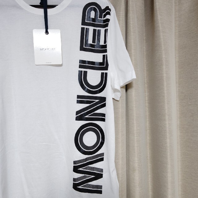 未使用 国内正規品 モンクレール MONCLER Tシャツ 半袖 Mサイズ 白 