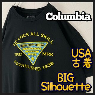 コロンビア(Columbia)のコロンビア PFG Tシャツ デカロゴ フィッシング オーバーサイズ USA古着(Tシャツ/カットソー(半袖/袖なし))