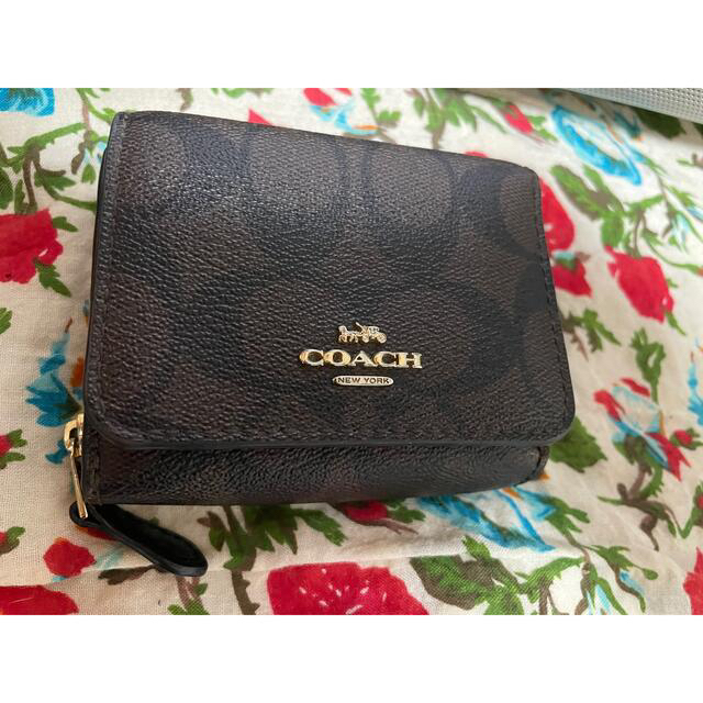 COACH(コーチ)のcoachの三つ折り財布USED レディースのファッション小物(財布)の商品写真