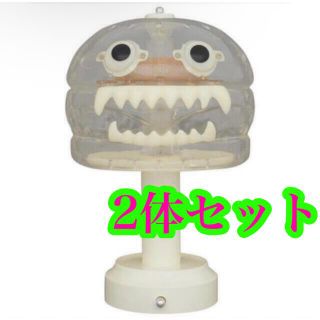 メディコムトイ(MEDICOM TOY)のUNDERCOVER HAMBURGER LAMP CLEAR 2体セット(その他)